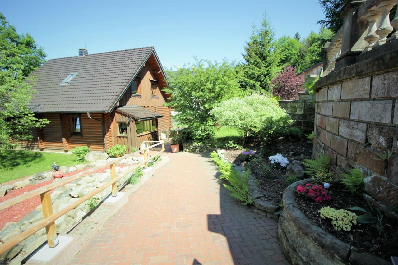 Oybiner Blockhaus Und Ferienwohnungen Hain  ภายนอก รูปภาพ
